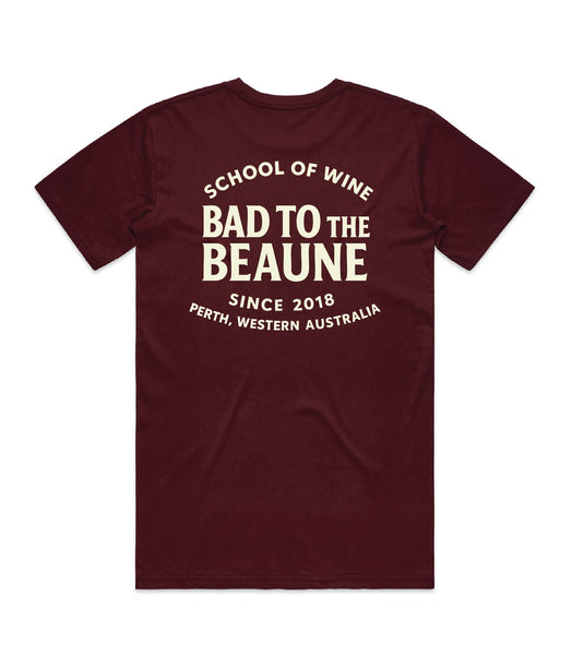 Bad to the Beaune T-Shirts Women's Burgundy