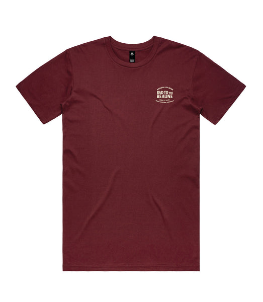 Bad to the Beaune T-Shirts Women's Burgundy