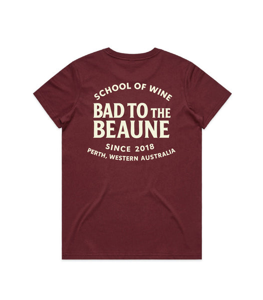 Bad to the Beaune T-Shirts Burgundy